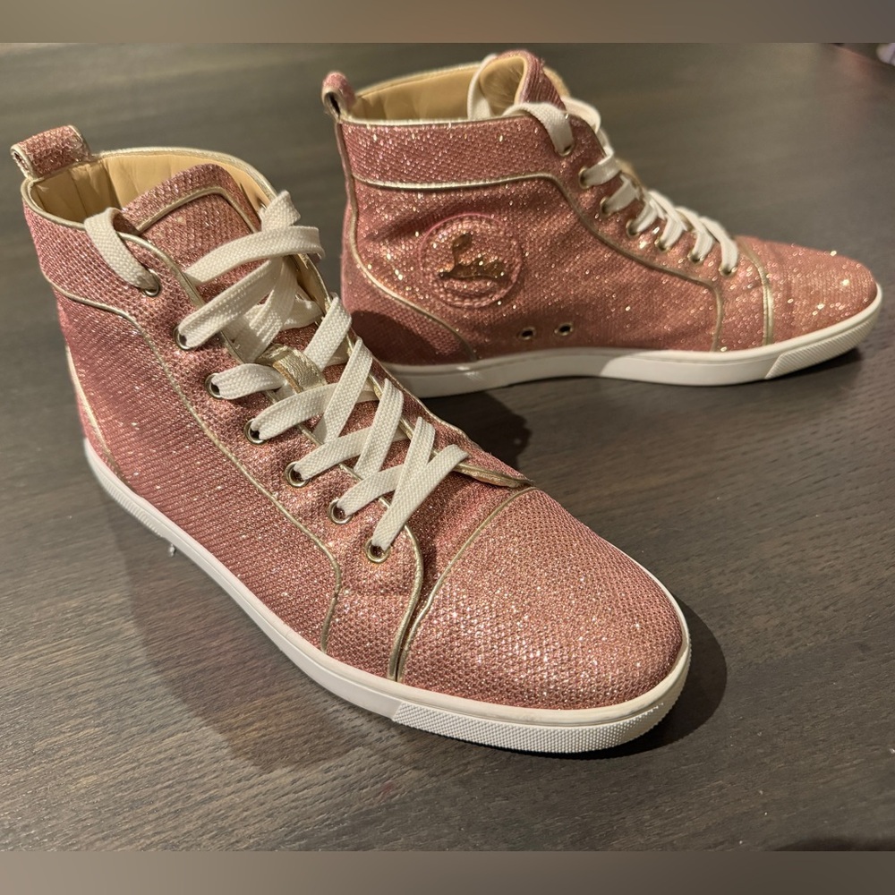 Louboutin High Top Sneakers